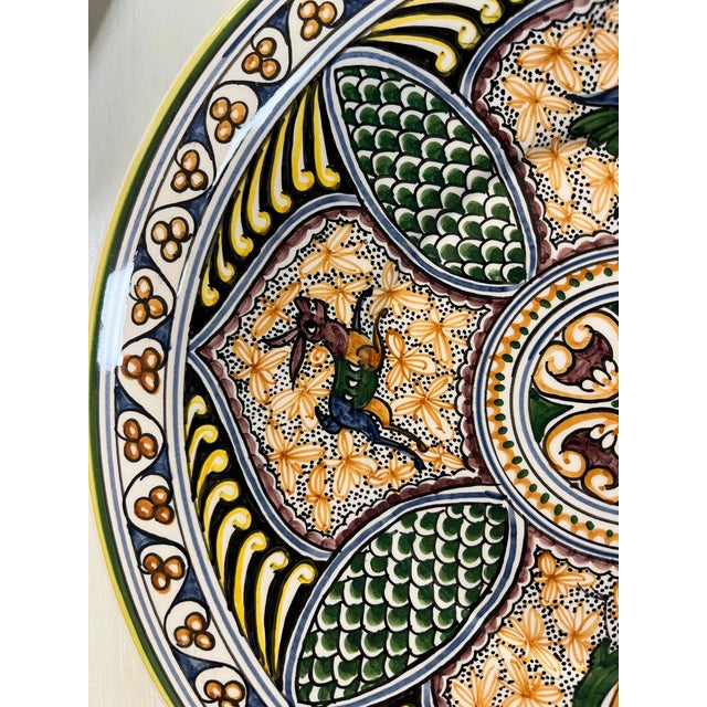 Coimbra Ceramic - Hand Painted Portuguese Plate 6 For Sale In New York - Image 6 of 10