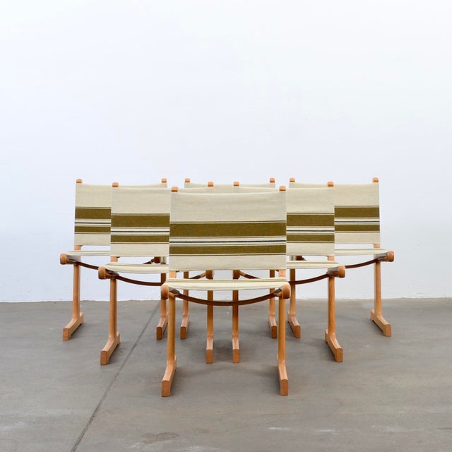 Mid-Century Modern Model 594 Dining Chair by Adrian & Ditte Heath for France & Søn, 1960s, Set of 6 For Sale - Image 3 of 15