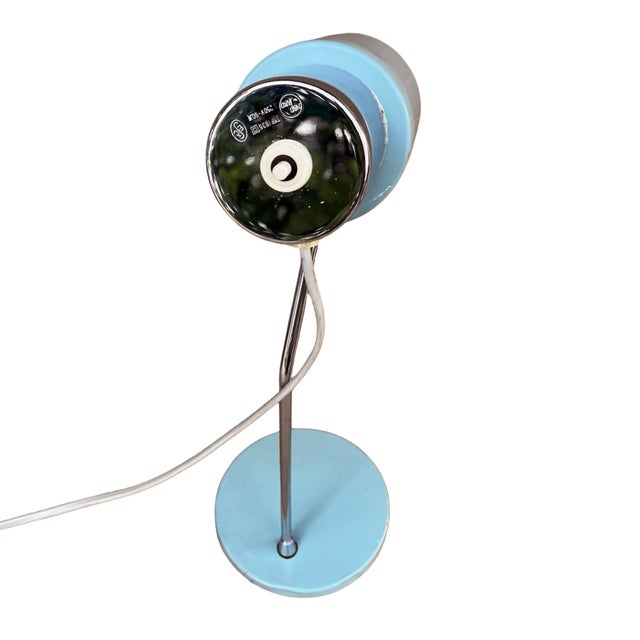 Mid-Century Modern Napako Praga Table Lamp Type 1636 Designed by Josef Hurka Czechoslovakia 1960s For Sale - Image 3 of 12