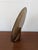 This striking vintage Middle Eastern Islamic brass tray exemplifies the fine tradition of hand-chiseled metalwork,...