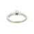 0.30 Ct Solitaire Diamond Unisex Engagement Ring in 18k White Gold Size 10 For Sale - Image 9 of 9