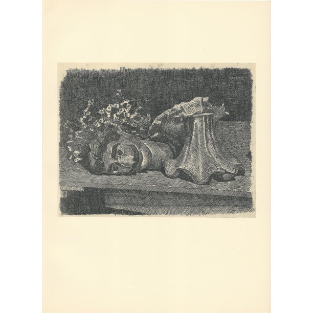 Giorgio Morandi, Still Life with Puppet's Head, 1927-1957, Lithograph For Sale - Image 7 of 7