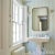 Schumacher SAMPLE - Schumacher Emma Stripe Wallpaper In Sky For Sale - Image 4 of 4