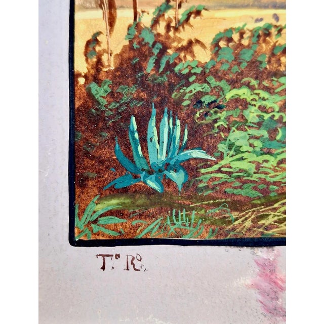 19th Century A 19th-Century Vista of Palermo and Monte Pellegrino For Sale - Image 5 of 7