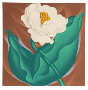 1970s Jack Brusca - Globe Flower Serigraph