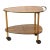 Vintage Walnut Serving Cart, 1950s For Sale - Image 9 of 9