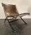 Leather Scissor Chair by Antonio Citterio for Flexform Italia, 1980s For Sale - Image 9 of 9