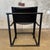 1990s Post Modern Black Leather and Metal Armchair #1 Attributed to Radbound Van Beekum for Pastoe For Sale In Los Angeles - Image 6 of 11