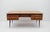 Wood Large Desk with Brass Details, Germany, 1950s For Sale - Image 7 of 18