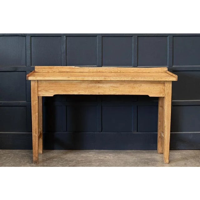 19th Century English Butcher's Bench or Worktable For Sale - Image 4 of 9