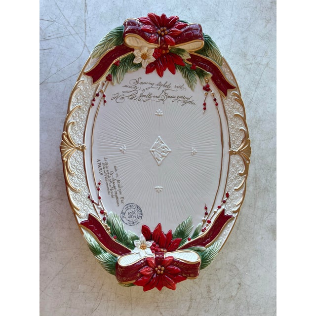 Vintage Fitz & Floyd St Nicholas Pitcher Ceramic Santa Claus For Sale - Image 11 of 11