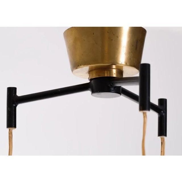 Black Luco Ceiling Lamp, Sweden, 1950s For Sale - Image 8 of 11