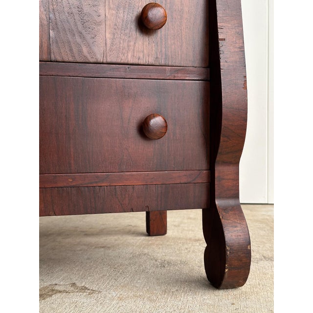 Late 19th Century Rosewood Seven-Drawer Chest, C. 1880 For Sale - Image 11 of 18