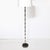Mid-Century Modern 1960s Pair of MidCentury Geometric Polished Nickel & Gunmetal Floor Lamps by Gio Ponti For Sale - Image 3 of 15