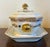 White Antique Early 19th Century French Empire Paris Porcelain Octagonal Sauce Tureen With Flower Garland Sprig Decoration For Sale - Image 8 of 16