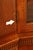 Traditional Baker Georgian Style Mahogany Bowfront China Cabinet For Sale - Image 3 of 18