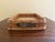 Late 20th Century Woven Oak and Leather Pyrex Casserole Serving Basket For Sale - Image 9 of 13