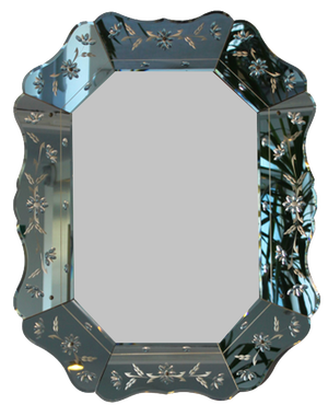 Venetian Style Mirror with Period Facets
