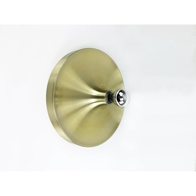 Mid-Century Modern Mid-Century Modern German Flush Mount in the style of Charlotte Perriand, 1960s For Sale - Image 3 of 13