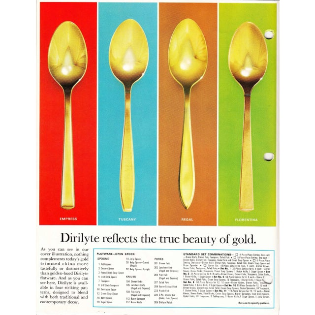 Vintage 1940's Dirilyte Flatware Teaspoons- Set of 4 For Sale In Los Angeles - Image 6 of 10