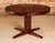 Danish Mid Century extending rosewood dining table, circa 1970s. 2 extension leaves, Extends to 220cm to seat up to 10...