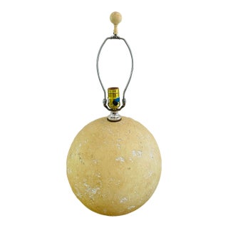 Mid-Century Modern Moonscape Cratered Table Lamp For Sale