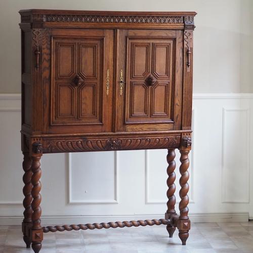 Neo-Renaissance Oak Bookcase, 1890 For Sale - Image 11 of 13