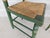 Hitchcock L Hitchcock Green Rush Bottom Stenciled Chairs - A Pair For Sale - Image 4 of 17