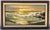 Gold Listed Artist William Hoffman X Large Gold Gilt Framed Sunset Seascape 1970 For Sale - Image 8 of 18