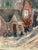 Kai Nielsen, Bygatan, Framed, 1950s, Oil Painting on Panel, Framed For Sale - Image 8 of 18