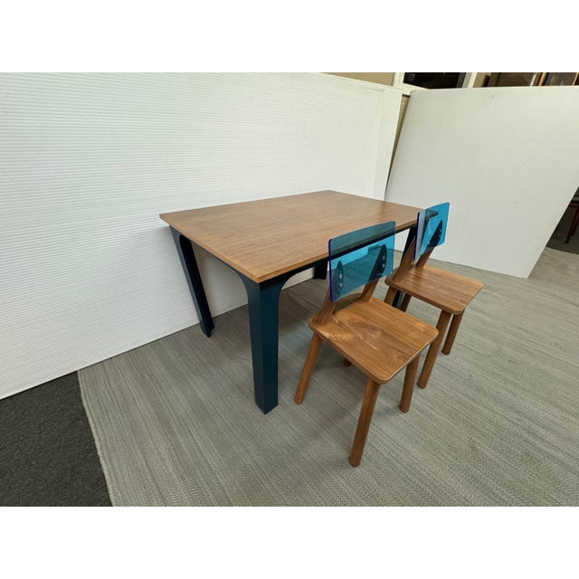 Nico & Yeye Nico & Yeye Children's Craft Table + Chairs, Set For Sale - Image 4 of 12