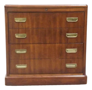 Mount Airy Solid Mahogany Traditional Contemporary 32" File Cabinet 1748-536
