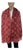 Louis Vuitton Bright Red & White Thick Wool & Silk Scarf For Sale