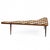 Mid 20th Century Richard Hohenberg Mid Century Boomerang Kidney Form Walnut and Tile Top Coffee Table For Sale - Image 5 of 8