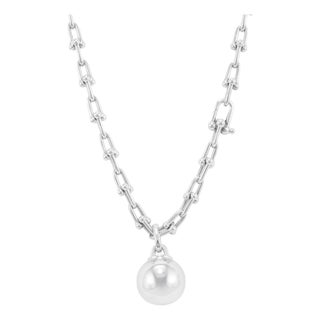 Tiffany & Co. Hardwear Collection Small Wrap Silver Charm Chain Link Bracelet For Sale