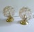 Vintage Bubble Glass and Brass Table Lamps from Glashütte Limburg, Set of 2 For Sale - Image 17 of 18