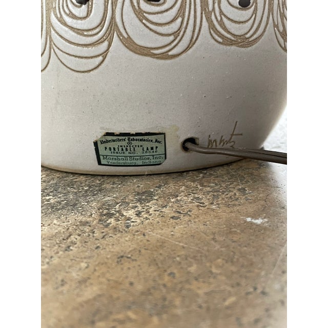 Jane and Gordon Martz Ceramic Table Lamp For Sale In Philadelphia - Image 6 of 7