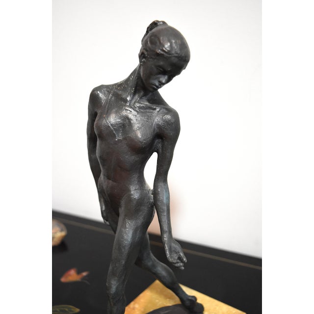 Vintage Modern Dancer or Ballerina Sculpture by Spanish Artist Josep Bofill For Sale - Image 18 of 18