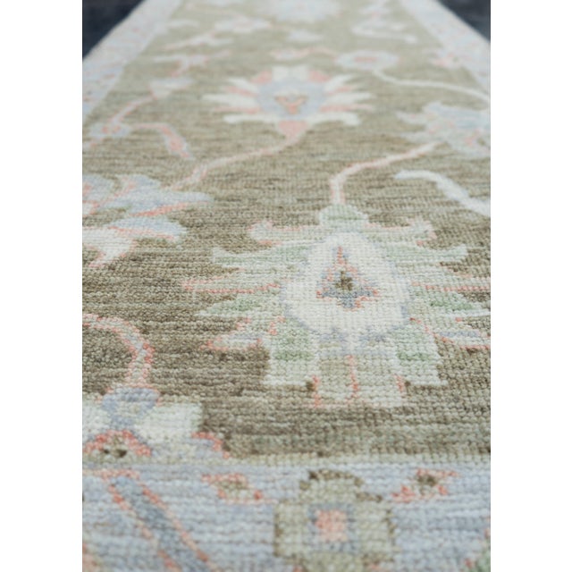 Oushak Rug 2' x 4'4" #17143 For Sale In Houston - Image 6 of 8