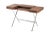 Brown Cosimo Desk with Walnut Veneer Top by Marco Zanuso Jr. for Adentro, 2017 For Sale - Image 8 of 10