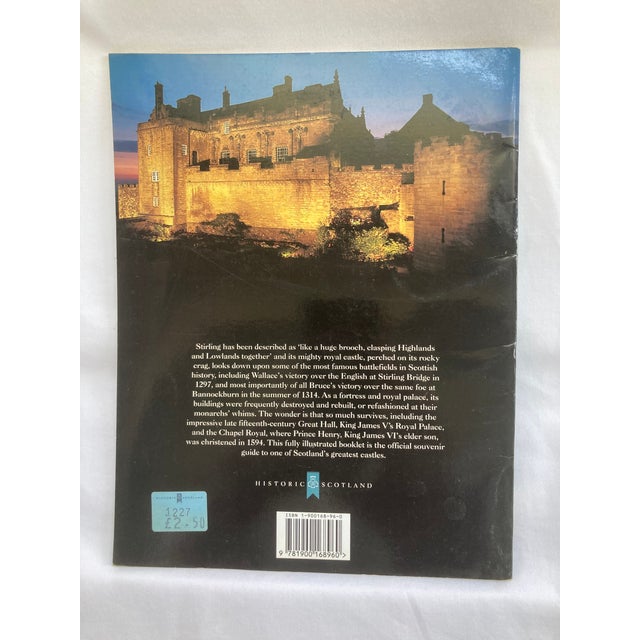 Illustration Stirling Castle / a Vintage Historical Bookket For Sale - Image 3 of 7