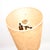 Mid-Century Modern Vintage Brass and Steel Floor Lamp with Textured Shade, 1950 For Sale - Image 3 of 9