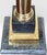 Stiffel Pair of Vintage Neoclassical Black Brass and Marble Pedestal Table Lamps Attributed to Stiffel For Sale - Image 4 of 15