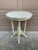 White American Victorian Round Painted Walnut Side Table, Late 20th Century For Sale - Image 8 of 10