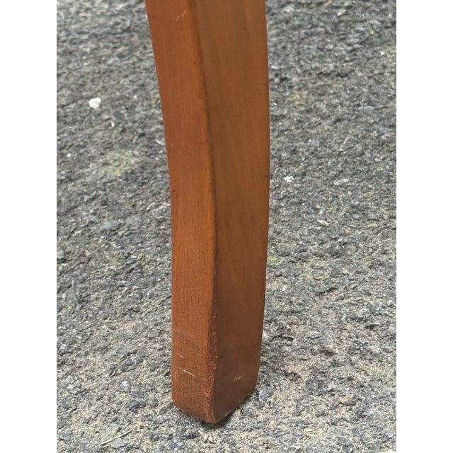 Late 20th Century Solid Cherry Regency Dining Chairs - Set of 6 For Sale - Image 12 of 12