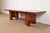 Frank Lloyd Wright for Cassina Arts & Crafts "Allen" Dining Table, Newly Refinished For Sale - Image 9 of 9