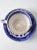 Vintage Blue Willow Tea Cups & Saucers - Service for 3 For Sale - Image 10 of 12