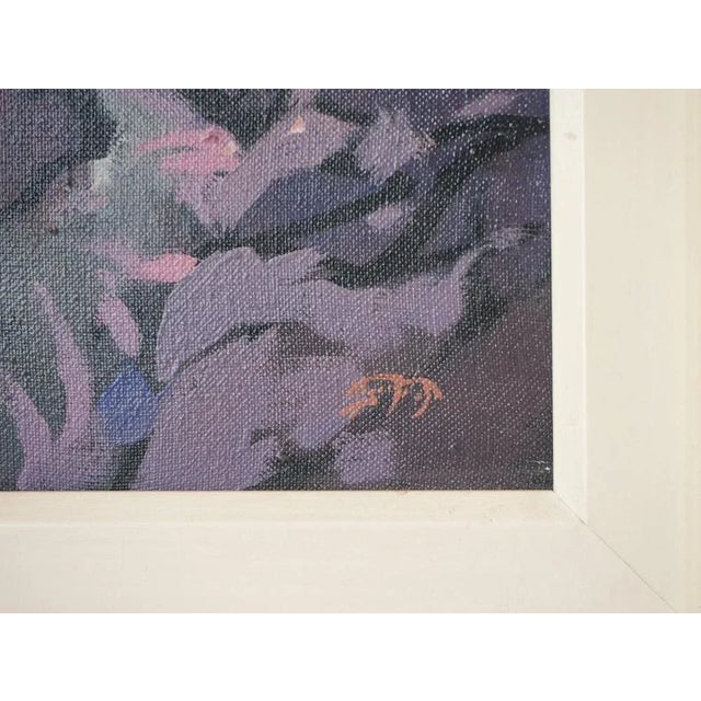 Llessui, Spain, 20th Century, Oil on Canvas Paintings, Framed, Set of 2 For Sale - Image 4 of 13