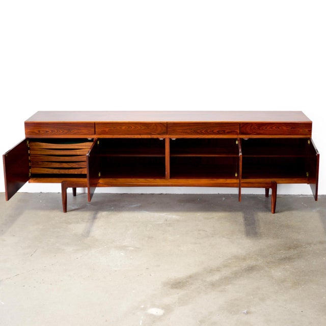 Faarup Møbelfabrik Model Fa66 Rosewood Sideboard Designed by Ib Kofod-Larsen For Sale - Image 13 of 16