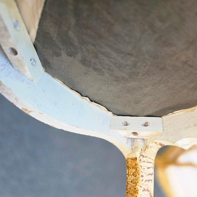 Set of 8 Vintage Italian Faux Tortoiseshell "A Mecca" Side Chairs For Sale In Washington DC - Image 6 of 9